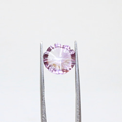 AG-SPC-20 天然石 ルース 素材 アメジスト 半円 スペシャルカット 4.64ct 2枚目の画像