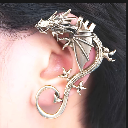 正式的 龍 doragon 心音kokorone ピアス（その他） ピアスA ドラゴン アクセサリー
