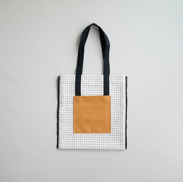 check 2way tote bag 『S』 6枚目の画像