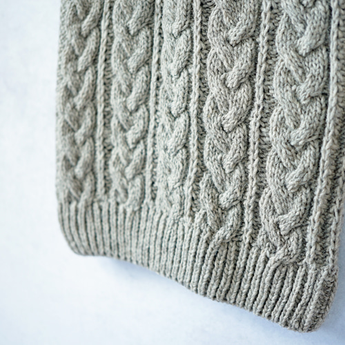 ☆SALE☆ラスト1点【即納可】ウール・ケーブル編みベスト（NP-3704