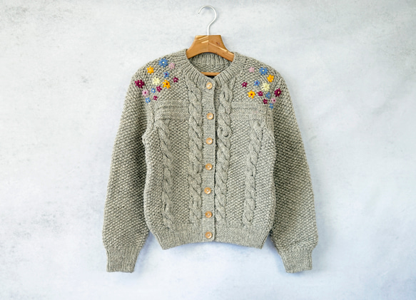 SN フラワーカーディガン - 【シサム工房 公式OnlineStore】FAIR