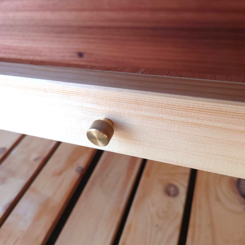 スギとパインの文机 スギとパインの文机 机・デスク michi_tail woodwork 通販