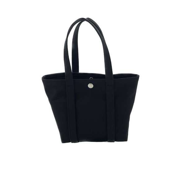 帆布mini tote bag black 4枚目の画像