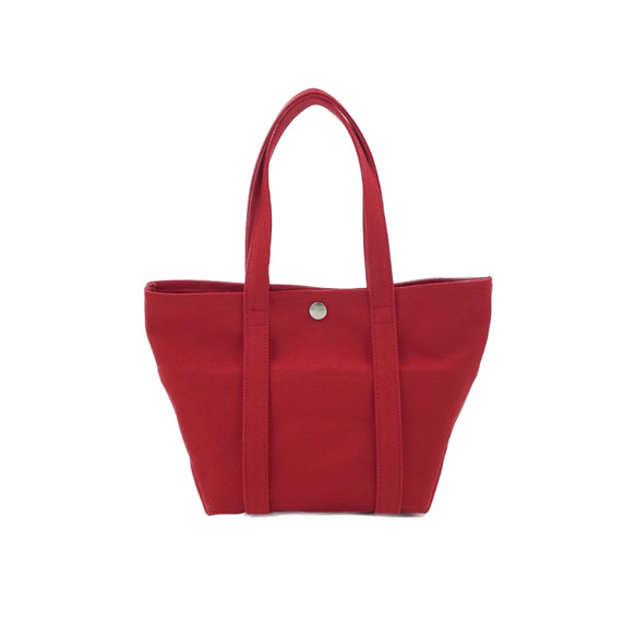 帆布mini tote bag red 5枚目の画像