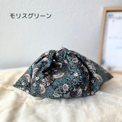 【メルマガ特集掲載】モリス　ピンパーネル　コロンとしたお出かけバッグ　麻バッグ　かごバッグ　あずま袋付き　ショルダー 7枚目の画像