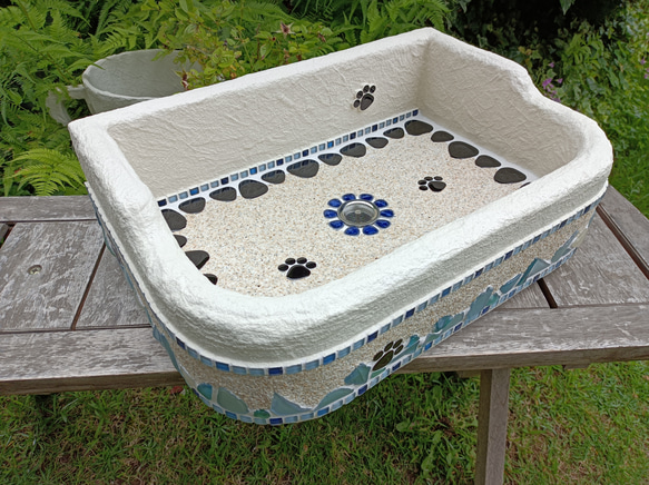 ガーデンシンク『B』タイルシンク モザイクタイル その他インテリア