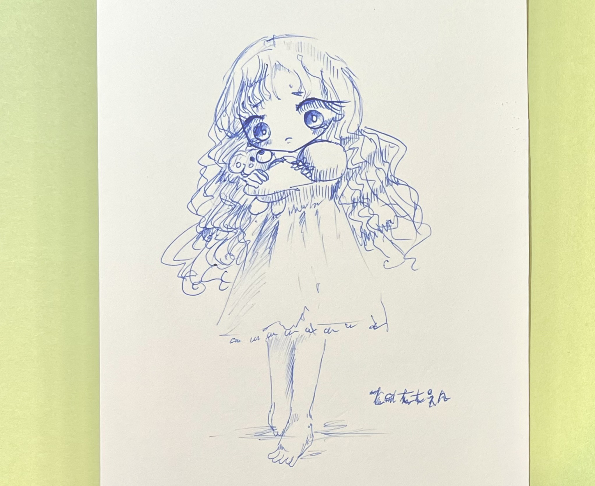 MALAMAI タイ人現代アート作家　2024年直筆原画 MALAMAI タイ人現代アート作家 2024年直筆原画 MALAMAI タイ人