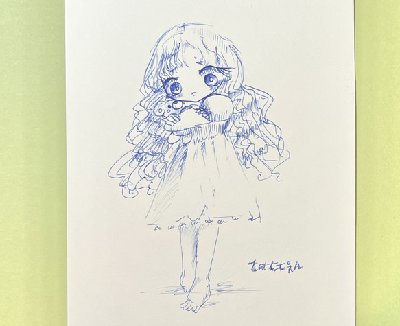 涙は一色じゃないんだよ　手描きイラスト　ペン画 涙は一色じゃないんだよ 手描きイラスト ペン画 涙は一色じゃ