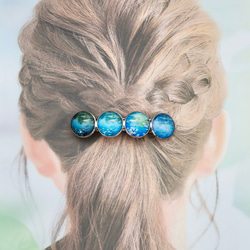 【モネ展】モネの髪飾り〔バレッタ〕 2枚目の画像