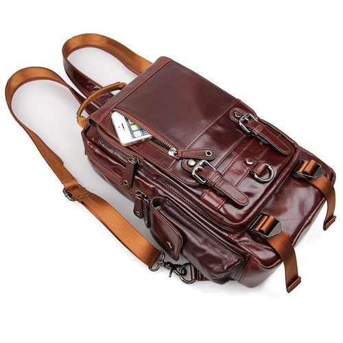 け*ん様 ハンドメイド　ボディバッグ　本革　クリーマー　特大　ブラウン　新品　1 ボディバッグ 大容量 メンズ 本革 ワンショルダーバッグ 男女兼用