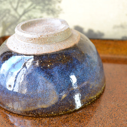 【再入荷！】飯碗小(コスモブルー)　ご飯茶碗　お茶碗　小さめ　★萩焼き　陶器　ギフト 15枚目の画像