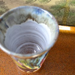 【再入荷！】フリーカップ(南仏の影)パレット　★萩焼 酒器　パーティ 18枚目の画像