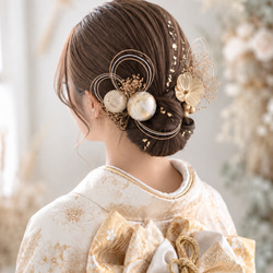 袴 成人式用髪飾り 結婚式 和装 ヘアアクセサリー ウェディング 水引き