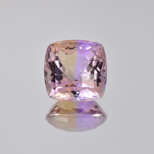 ソ付◇高品質 3.351ct 天然 アメトリン クッション カット ルース