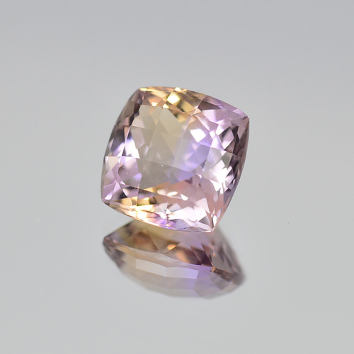 日本製・綿100% ソ付◇高品質 3.351ct 天然 アメトリン クッション