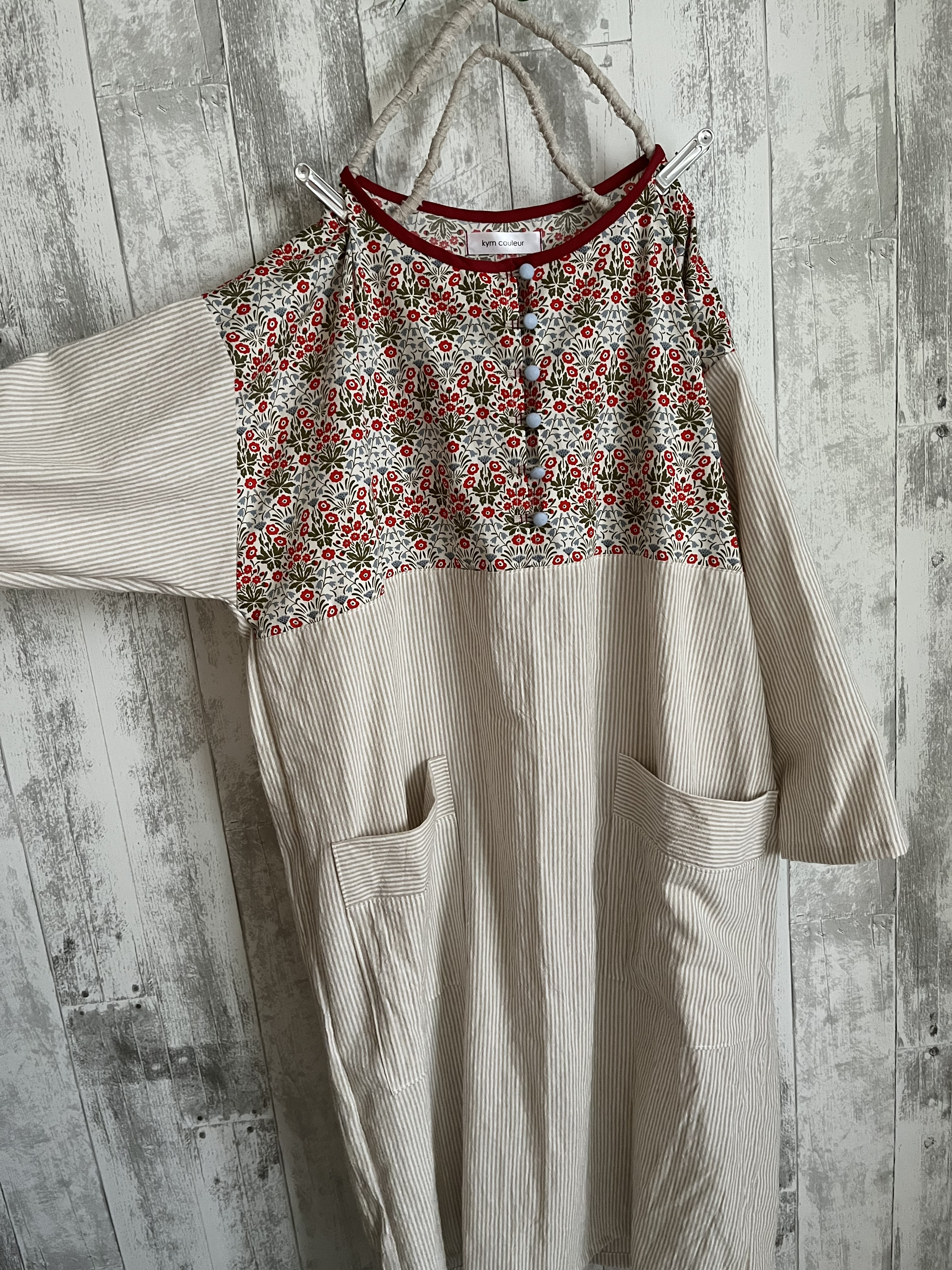 SeaRoomlynn ボタニカル フラワー ロンパース 美品 SeaRoomlynn ボタニカル フラワー ロンパース 美品