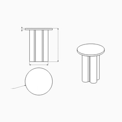 オーダーメイド 職人手作り コーヒーテーブル サイドテーブル ミニテーブル 家具 天然木 無垢材 インテリア 北欧 LR 4枚目の画像