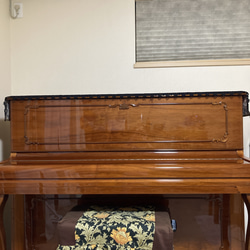 ウィリアムモリス「アネモネ」使用インテリアピアノカバー 10枚目の画像