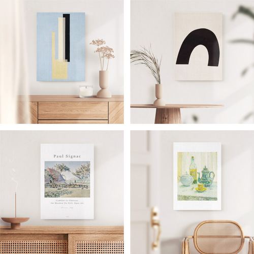 パウル・クレー Watercolour アートポスター アブストラクト 名画 絵画