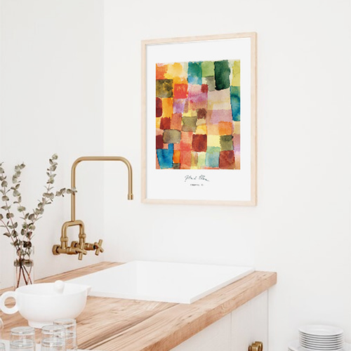 パウル・クレー【フレームサイズ 52.5×41cm】 パウル・クレー