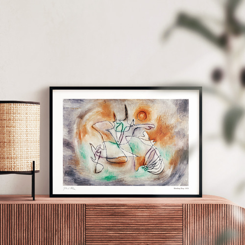 花文字 額縁作品「花鳥風月」660mm×509mm 絵画 帆 通販 16572969