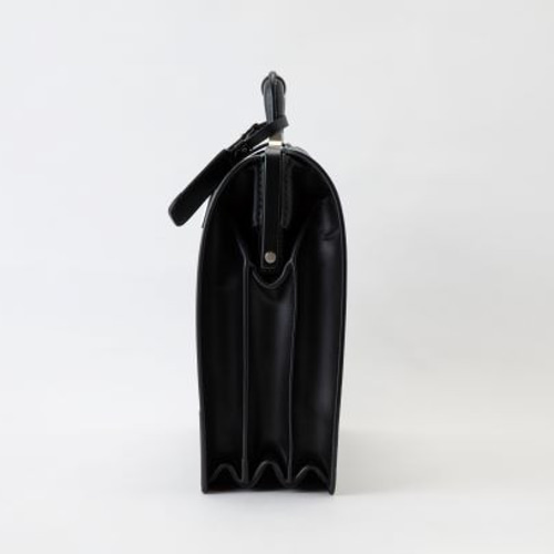 【美品】銀座TANIZAWA/タニザワ　ダレス　ビジネスバッグ　黒　レザー 極上☆銀座タニザワ/TANIZAWA【現行定価￥110,000-☆レザー