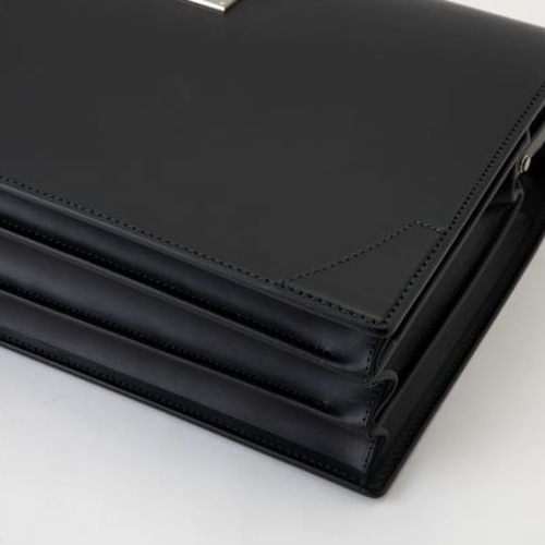 【極美品】銀座タニザワ ダレスバッグ ビジネスバッグ レザー A4可 ブラック 栃木レザー 牛革 ダレスバッグ L | 株式会社 銀座タニザワ | Japan