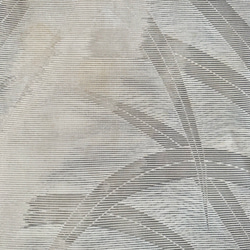 creema限定　着物のタペストリー　アンティーク　流木と涼しげな草原　ワケありな逸品　掛け軸　着物リメイク　インテリア 5枚目の画像