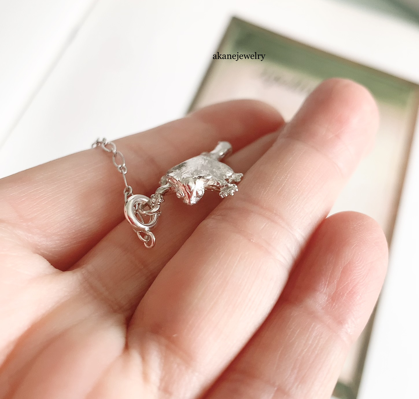 フクロモモンガのシルバーブレスレット