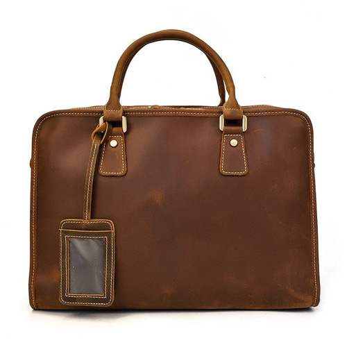 本革 ビジネスバッグ メンズ 大容量 通勤鞄 3室 レトロ 牛革 15インチ 
