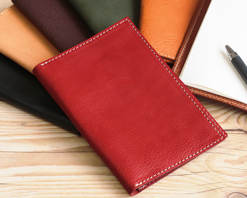 本革カバー❄medicine notebook❄おくすり手帳A6対応 刻印無料