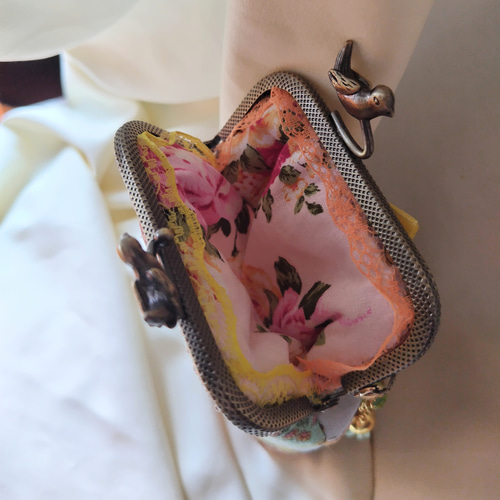 これでもか！な可愛いさのうさぎさんず☆がま口☆ポーチ☆メガネも入り  