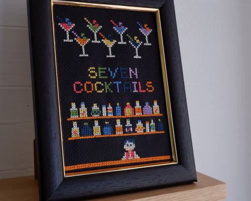 楽天市場】刺繍 COSMO ぬり絵みたいなクロスステッチキット
