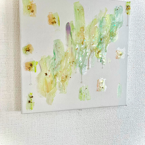 wonderful＊4号キャンバス　絵画　原画　抽象画　テクスチャーアート wonderful＊4号キャンバス 絵画 原画 抽象画 テクスチャーアート