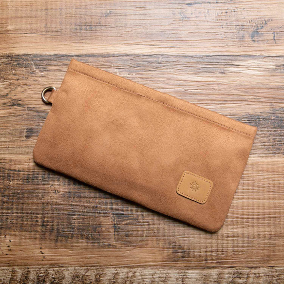 HERZ Lionウォレット キャメル HERZ 良品 ヘルツ ミニ財布 TN-105 LIONウォレット タンドー L字