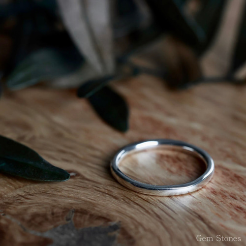 silver Ring】Attra Un シルバーリング シルバー950 艶 ペア silver Ring】Attra Un シルバーリング シルバー950 艶 ペア