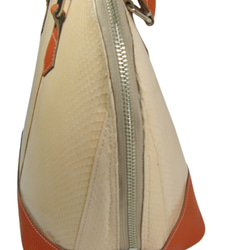 ヘビ革アロマ型ハンドバッグ 3枚目の画像