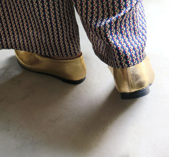 精選【大人的強調色！ 】金色真皮高跟鞋❄︎日本製❄︎ 第8張的照片