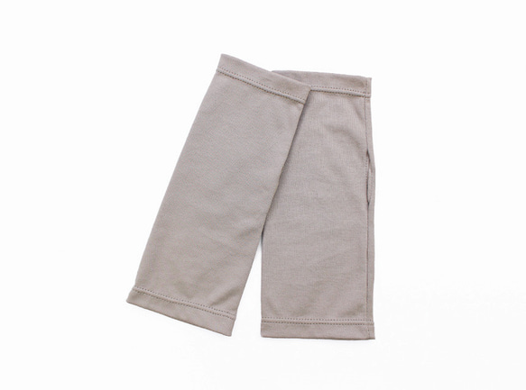 【片手のみ 50％OFF】ORGANIC COTTON リストカバー ＜ショートタイプ＞/ UVケア【WOMEN】 2枚目の画像