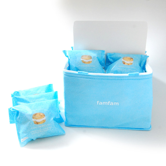 【夏限定福袋】スコーンクリームサンド６個 オリジナル保冷バッグ入り 2枚目の画像