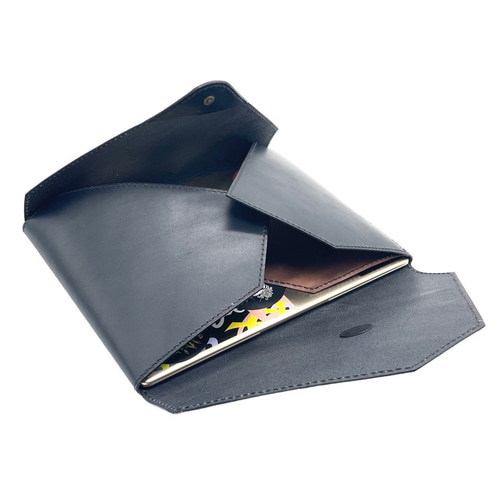 21色からカスタマイズ】革製マウスパッド一体型ノートパソコンケース