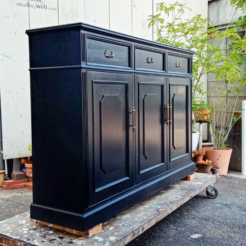 フランスアンティーク家具 アンティークキャビネット サイド フランスアンティーク家具 アンティークキャビネット サイド