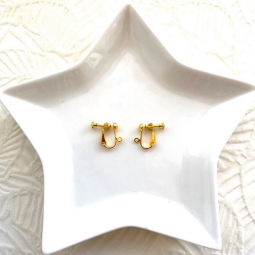 太陽をモチーフにした1POINTピアス Shinny Earring（インカ