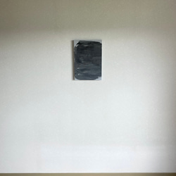 【フロイドアート ポーリングアート 絵】パネル画 インテリア 美術 アクリル グレー 白黒 11枚目の画像