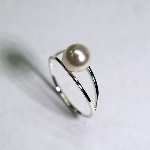 ◇パールリング◇シルバー 10Kリング 18Kリング プラチナリング パール