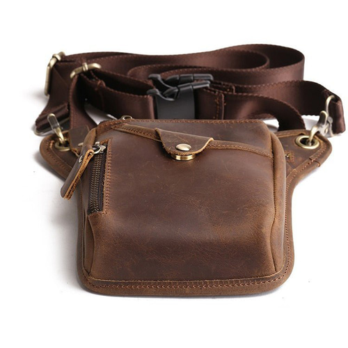 ショルダー ホルスターバッグ メンズ 本革 ウエストバッグ ワン