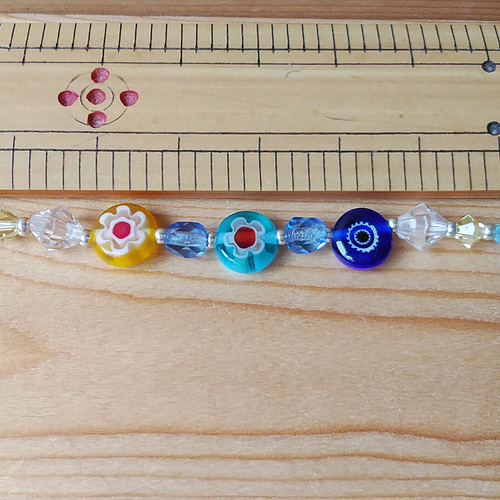 カラフルガラスビーズブレスレット vdb-9000_01.jpg