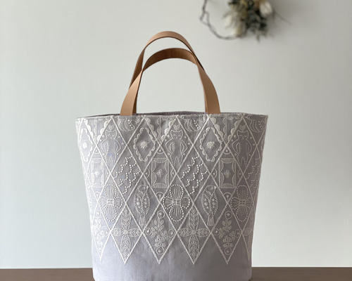 ハンドメイド ミナペルホネン symphony トートバッグ 0869176d50e30b4d2762b03f9129c6