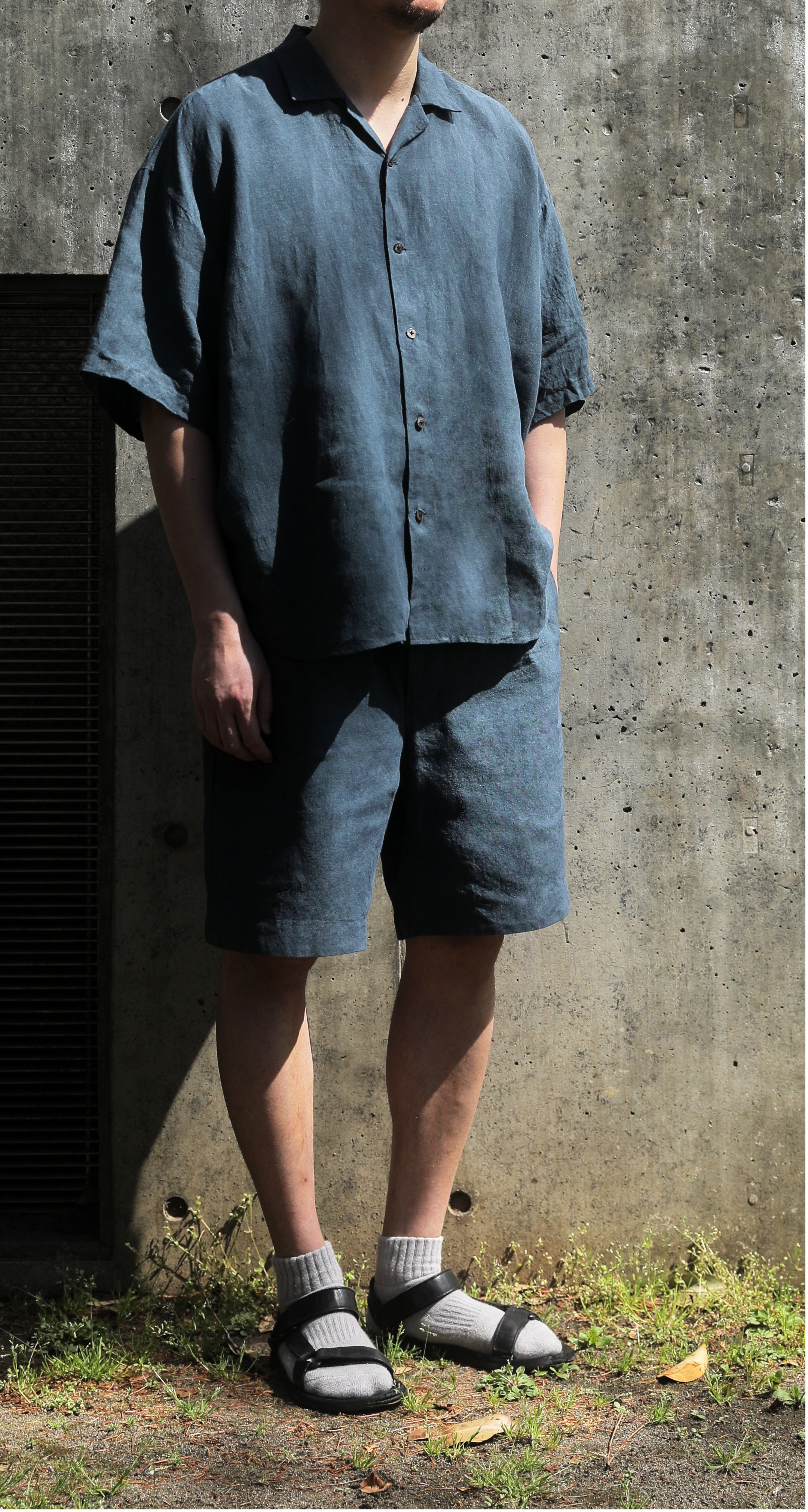 Cruciani クルチアーニ　ショートパンツ　麻パンツ 6583_1_expand.jpg