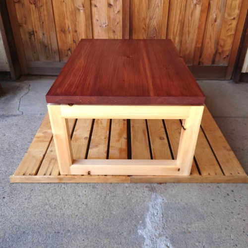 スギとパインの文机 スギとパインの文机 机・デスク michi_tail woodwork 通販 16116300